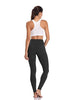 Colorfulkoala Women's Buttery Soft High Waisted Yoga Pants Full-Length Leggings (XS, Black)