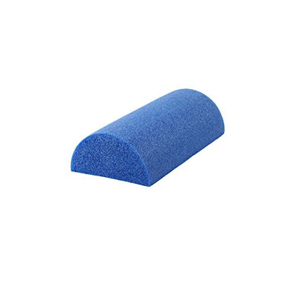 CanDo Blue PE Foam Rollers for Fitness, Exercise Muscle Restoration, Massage Therapy, Sport Recovery and Physical Therapy for Homes, Clinics, and Gyms 6 