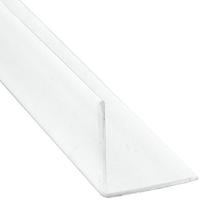 Prime-Line MP10066 Corner Shield with Tape, 3/4 In. x 3/4 In., Plastic Construction (5 Pack)