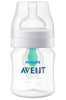 Philips AVENT Anti-Colic Baby Bottle with AirFree Vent, 4oz, 1pk, Clear, SCY701/91