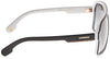 Carrera Men's CA1001/S Pilot Sunglasses, Black White/Dark Gray Gradient, 62 mm