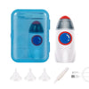 Baby Nasal Aspirator - Electric Nose Sucker with USB Rechargeable, Adjustable intensities & 3 Replaceable Silicone Tips Nasal Aspirator for Baby Toddlers