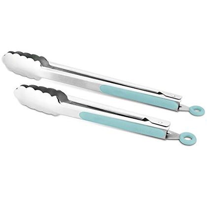 304 Stainless Steel Kitchen Cooking Tongs, 9