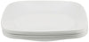 Corelle Vitrelle Salad Plates Set, Triple Layer Glass and Chip Resistant, Lightweight Square 9-Inch Plates, White, 6-Piece