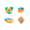 PIXIO Sweet - 60 Magnetic Blocks - Small Magnet Blocks - Magnets for Kids & Adults - Magnet Toys - Magnet Tiles Alternative for Kids 8-12 Years