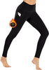 Ewedoos Fleece Lined Leggings with Pockets for Women - Thermal Warm Workout Winter Leggings for Women Yoga Pants for Women New Black