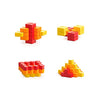 PIXIO Lava - 60 Magnetic Blocks - Small Magnet Blocks - Magnets for Kids & Adults - Magnet Toys - Magnet Tiles Alternative for Kids 8-12 Years
