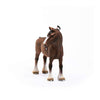 Schleich Farm World Realistic Clydesdale Gelding Horse Figurine - Highly Detailed and Durable Farm Animal Toy, Fun and Educational Play for Boys and Girls, Gift for Kids Ages 3+
