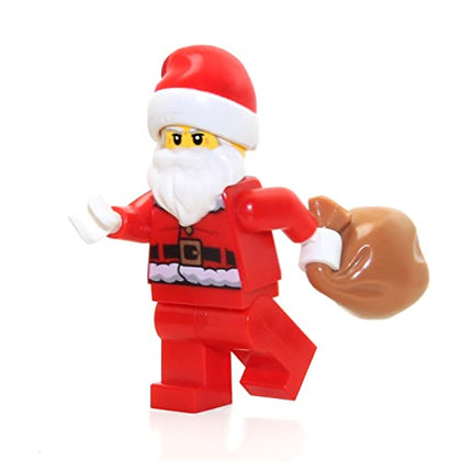 LEGO Holiday Minifigure - Santa Claus (with Toy Sack) All New for 2021 Red