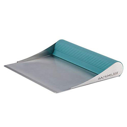 Rachael Ray Cucina Tools & Gadgets Bench Scrape, Agave Blue -
