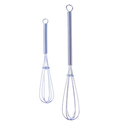 zYoung Mini Whisks Set of 2, 5 Inches and 7 Inches
