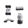 PIXIO Noir - 60 Magnetic Blocks - Small Magnet Blocks - Magnets for Kids & Adults - Magnet Toys - Magnet Tiles Alternative for Kids 8-12 Years
