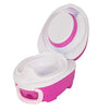 My Carry Potty - Pink Pastel Travel Potty, Award-Winning Portable Toddler Toilet Seat for Kids to Take Everywhere