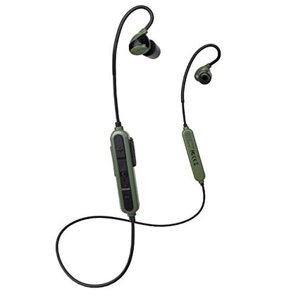 ISOtunes Sport ADVANCE BT Shooting Earbuds: Tactical Bluetooth Hearing Protection (OD Green)