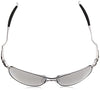 Oakley Men's OO4060 Crosshair Aviator Sunglasses, Lead/Prizm Black Polarized, 61 mm