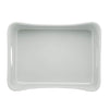 Rachael Ray Solid Glaze Ceramics Bakeware / Lasagna Pan / Baker, Rectangle - 9 Inch x 12 Inch, Light Sea Salt Gray