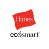 Hanes Women's EcoSmart Open Bottom Leg Sweatpants,Ebony,Small