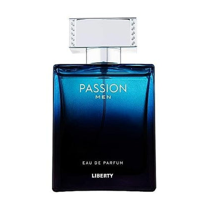 Liberty Luxury Passion Perfume for Men (100ml/3.4Oz), Eau De Parfum (EDP) Spray, Long Lasting Smell, Designed in France,Spicy Notes.