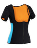 NonEcho Women Sauna Body Shaper Sweat Suit Sleeve Spa Cami Hot Neoprene Slimming Workout Vest Waist Trainer Top