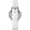 Timex Unisex DGTL Round 40mm Watch - White Case with White Resin Strap