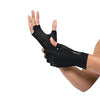 Copper Compression Arthritis Gloves | Fingerless Arthritis Carpal Tunnel Pain Relief Gloves For Men & Women | Hand Support Wrist Brace For Rheumatoid, Tendonitis, Swelling, Crocheting, Typing (S)