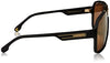 Carrera 1014/S Matte Black/Brown Gold 64/10/135 men Sunglasses