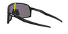 Oakley Men's OO9406 Sutro Rectangular Sunglasses, Black Ink/Prizm Jade, 37 mm