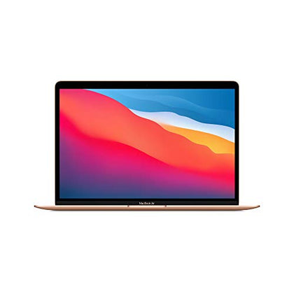 Apple 2020 MacBook Air Laptop M1 Chip, 13 Retina Display, 8GB RAM, 256GB SSD Storage, Backlit Keyboard, FaceTime HD Camera, Touch ID. Works with iPhone/iPad; Gold