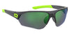Under Armour UA Playmaker Jr. Wrap Sunglasses, Gray Green/Green Multi, 69mm, 9mm