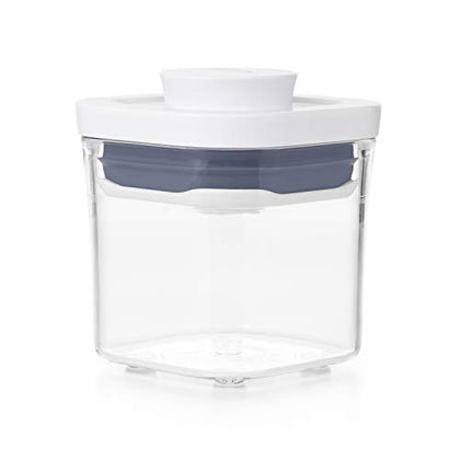 OXO Good Grips POP Container - Airtight Food Storage - Mini Square Mini 0.2 Qt Ideal for spices and dried herbs