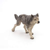 Papo -hand-painted - figurine -Wild animal kingdom - Grey Wolf -53012 -Collectible - For Children - Suitable for Boys and Girls- From 3 years old