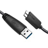 UnionSine 1TB Ultra Slim Portable External Hard Drive HDD-USB 3.0 for PC, Mac, Laptop, PS4, Xbox one,Xbox 360-Super Fast Transmission-HD-2510(Black)
