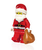 LEGO Holiday Minifigure - Santa Claus (with Toy Sack) All New for 2021 Red