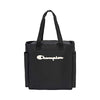 Champion unisex adult Billboard Gym Tote Bags, Black/Reflective Silver, One Size US