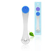 Tongue Scraper for Adults, Moosec 2 in 1 Silicone Tongue Brush and 100% Stainless Steel Tongue Scrubber limpiador de lengua