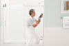 GE GEM90007 Silicone II 1-Hour Shower Ready Kitchen and Bath Sealant, 9.8 oz Cartridge, White