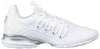 PUMA Men's AXELION PERF Cross Training Sneaker, Puma White-Puma Silver, 7