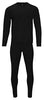 Rocky Thermal Underwear for Men (Long Johns Thermals Set) Shirt & Pants, Base Layer (Black - Heavyweight/Small)