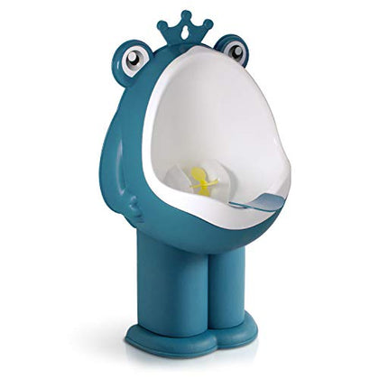 Hallo Potty Training Urinal Boy Urinal Kids Toddler Pee Trainer Bathroom Funny Baby Training Potties?DEEP Blue?
