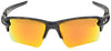 Oakley Men's OO9188 Flak 2.0 XL Rectangular Sunglasses, Matte Black Camo/Prizm Ruby, 59 mm