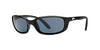 Costa Del Mar Men's Brine Polarized Oval Sunglasses, Matte Black/Grey Polarized-580P, 59 mm