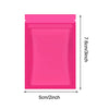 100 Pieces Storage Bags Holographic Packaging Bags Storage Bag for Food Storage (Pink, 2 x 3 Inch)