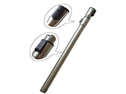 Replacement 35 MM Telescopic Wand. Compatible with Miele Canister Vacuum Cleaners. NON ELECTRIC METAL; Compare to part # 10275580