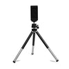MamaWin Lightweight Mini Webcam Tripod for Smartphone, Logitech Webcam C920 C922 Small Camera Desk Tripod Mount Cell Phone Holder Table Stand (Black)