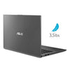 ASUS VivoBook 15 Thin and Light Laptop, 15.6 FHD Display, Intel i3-1005G1 CPU, 8GB RAM, 128GB SSD, Backlit Keyboard, Fingerprint, Windows 10 Home in S Mode, Slate Gray, F512JA-AS34