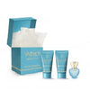 Versace Dylan Turquoise Womens Mini Perfume Trio Gift Set (5ml EDT Splash, 23ml Body Gel & 23ml Shower Gel)