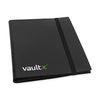 Vault X Binder - 9 Pocket Trading Card Album Folder - 360 Side Loading Pocket Binder for TCG (Black)