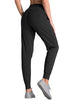 Dragon Fit Joggers for Women with Pockets,High Waist Workout Yoga Tapered Sweatpants Women's Lounge Pants (X-Small, Joggers78-Black)