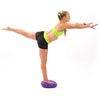 ProsourceFit Core Balance Disc Trainer, 14 Diameter with Pump for Improving Posture, Fitness, Stability, Purple