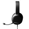 SteelSeries Arctis 1 Wired Gaming Headset - Detachable Clearcast Microphone - Lightweight Steel-Reinforced Headband - for PC, PS4, Xbox, Nintendo Switch and Lite, Mobile,Black
